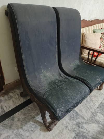 Wooden chairs & table