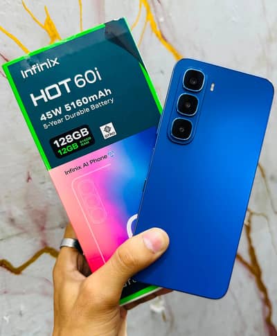 Infinix hot 60i 12GB 128GB PTA APPORVED