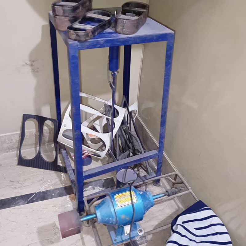 Slippers making machine 15