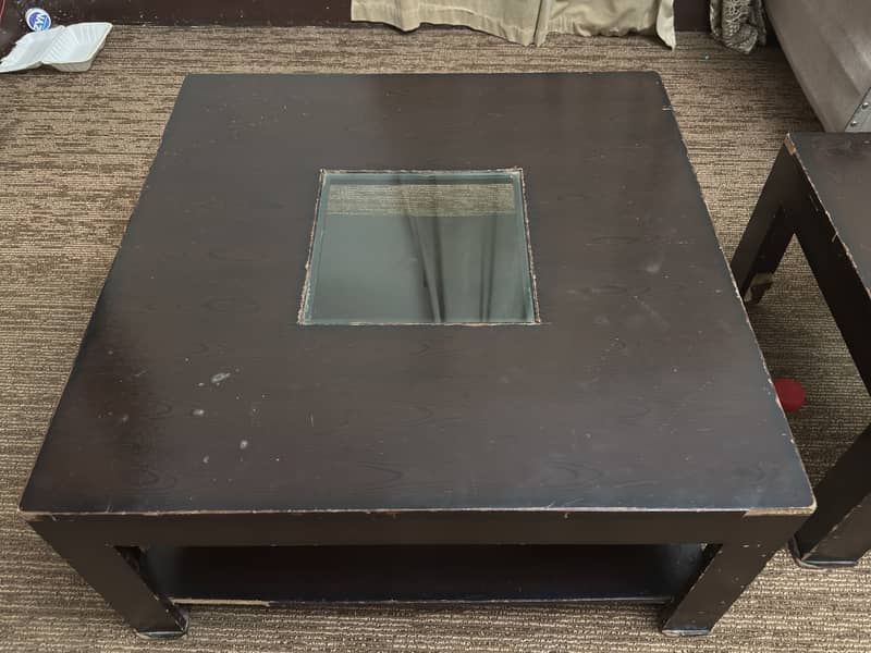 Table Set – Center Table +One side  Table 1