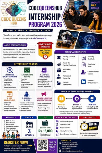 Female Internship Program 2026