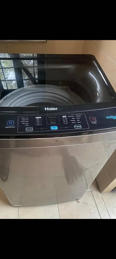 haier 12kg top load automatic