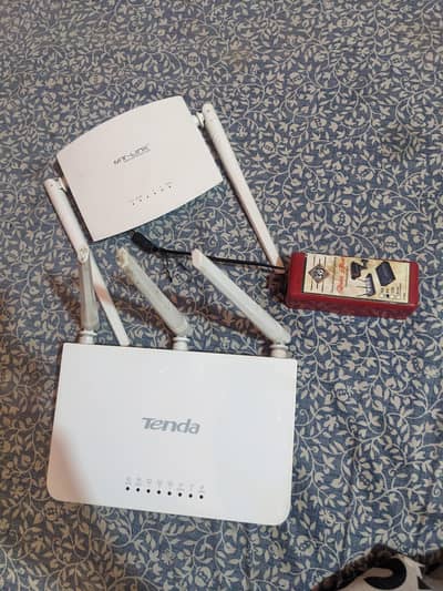 tenda/ mt link + power bank