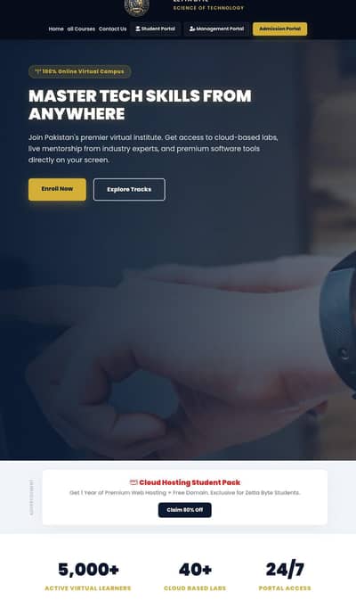 full stack website developer