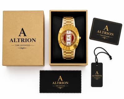 ALTRION Luxury Men's watch premium Quartz wrist watch