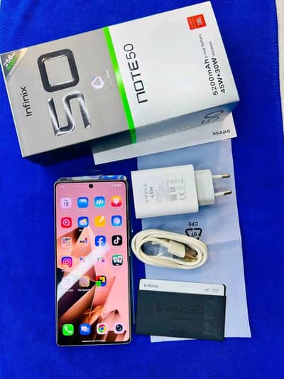Infinix Note 50 16Gb Ram 256 GB memory PTA approved. 0324=8193=502