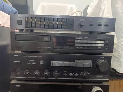 Yamaha AX500 And Equalizer GE-5