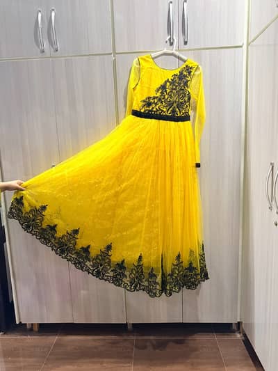 net fork | resham work | party wear dress | ready to wear