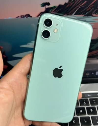 Apple iPhone 11 128gb green colour with box contactwattsap03183853953