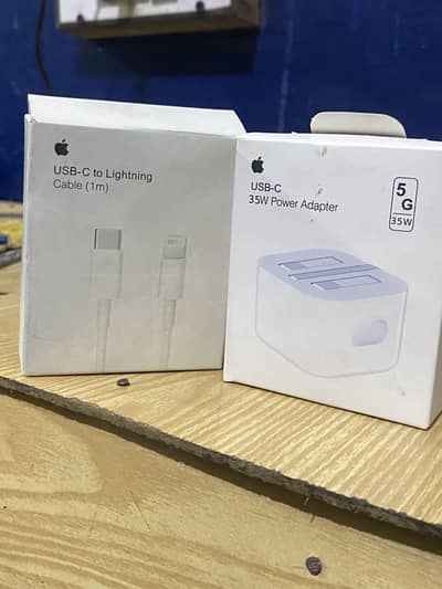 I phone USB-C 35W Adapter+lightningCable(1m)