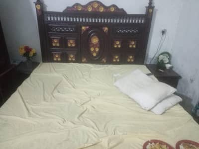 bed showcase dressing plus side tables for sale urgent