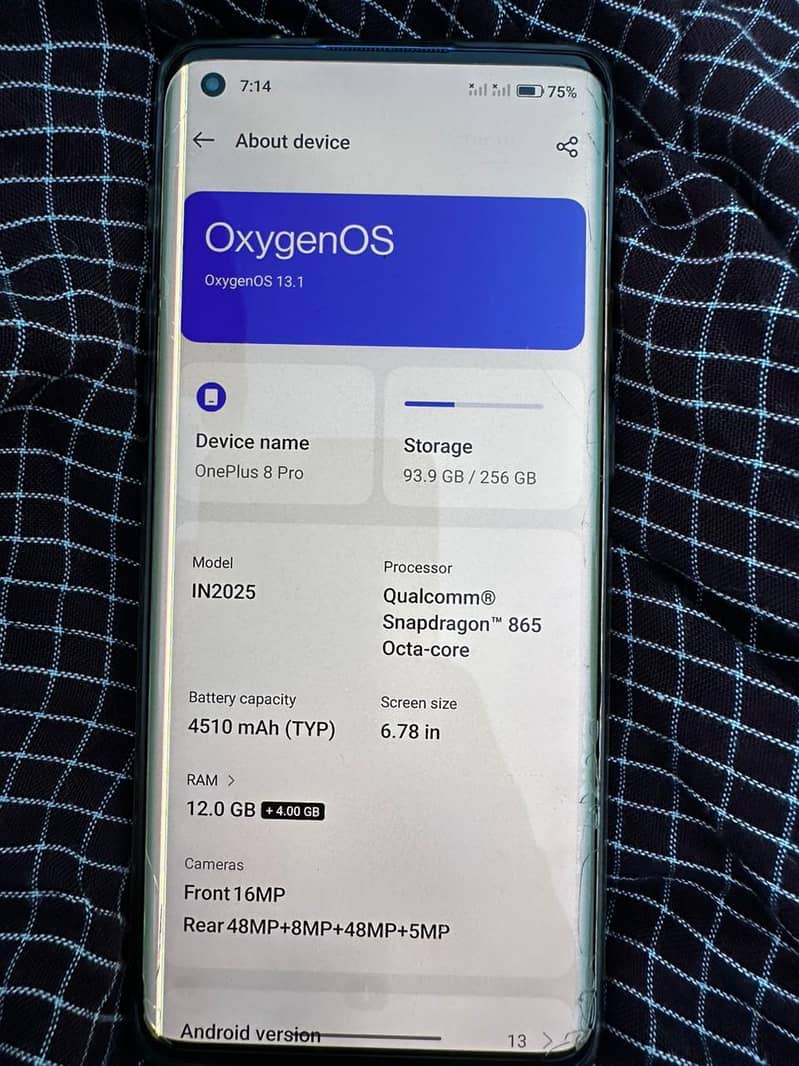 One Plus 8 Pro 6