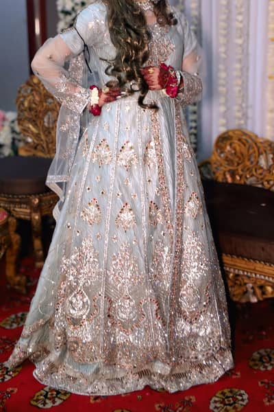 eye blue color maksi for nikha with dupta