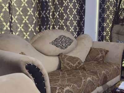 Furniture sofas 1 three person sofa and 2 big one person chair sofa