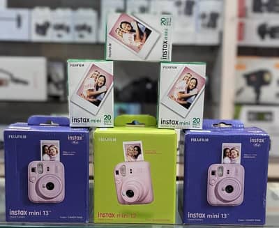 Fujifilm Instax mini 13 , 12 Fujifilm Instax mini film 20 Sheets,10 Sh