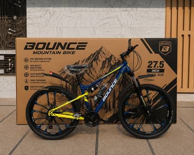‍ BOUNCE MOUNTAIN BIKE – 27.5” (Yellow Edition) ‍