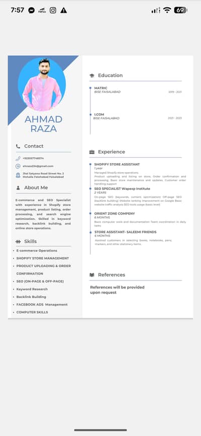 E-commerce & Digital Marketing Executive | Available for Job