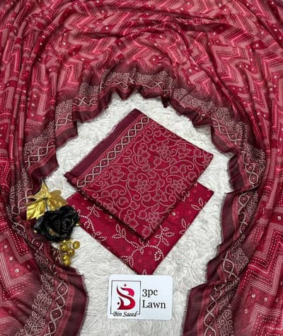 Brand [Binsaeed]  unstitch suits
