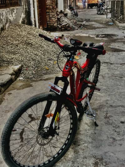 I am buy new bicycle  it is very nice