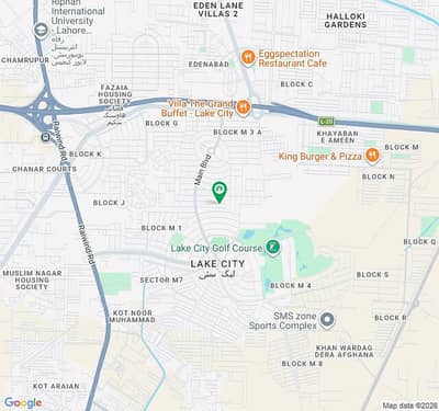 5 Marla Brand New House Available For Sale In Lake City Lahore.