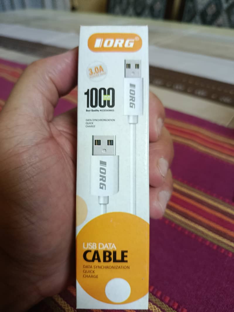 ORG USB DATA CABLES 5