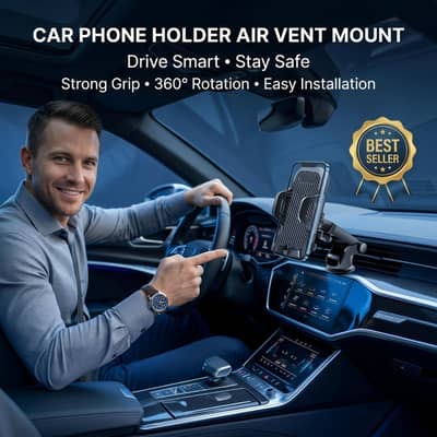 Car Phone Holder Air Vent Mount New