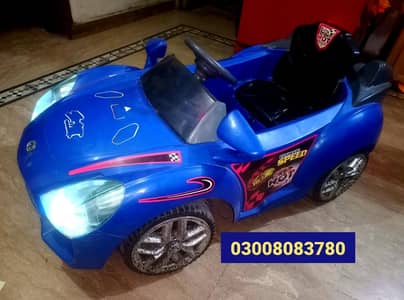 Big size Kids rechargeable Car battery operated with Remote ( ALL OK )