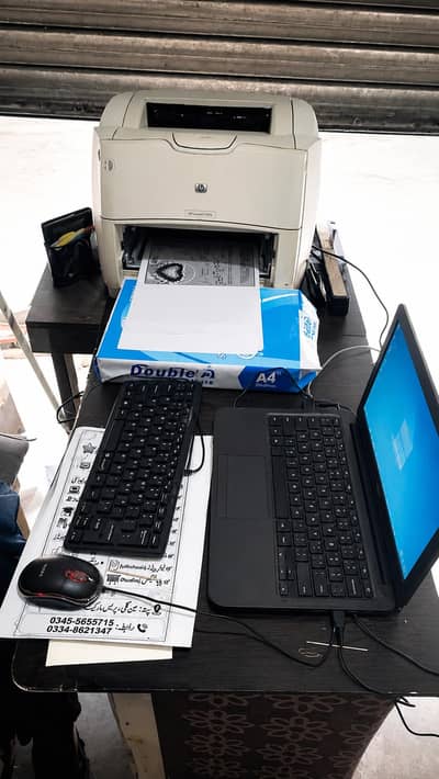 HP printer & chrome book is for sale