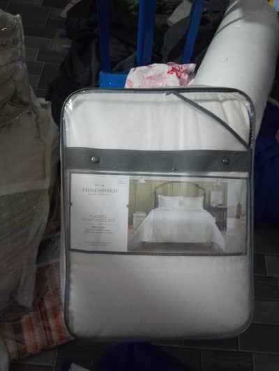 Luxury White Flannel Comforter Set – Soft & Elegant Bedding Collection