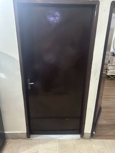 Wooden Doors with Locks & Handles – 8 Doors