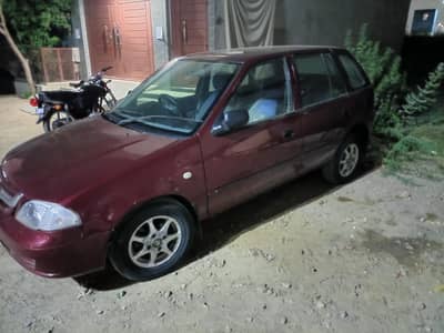 Suzuki Cultus VXL 2006 Mehroon color family car