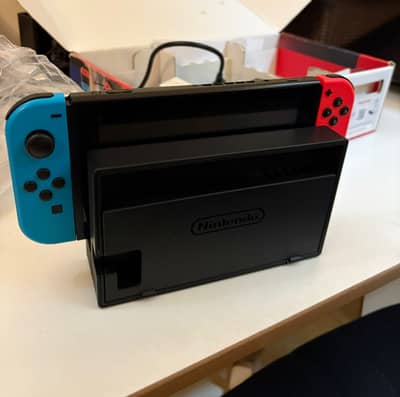 Nintendo Switch Console with Original Box & Complete Accessories