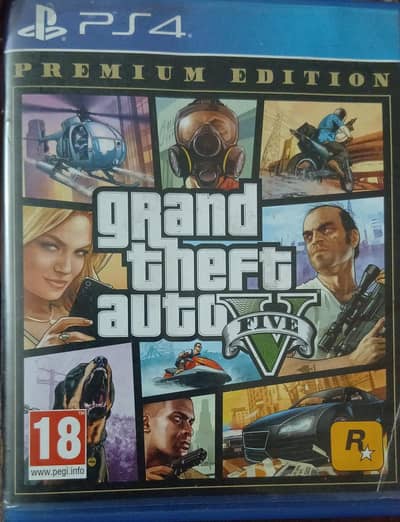 PS4 GTA 5 (premium edition)