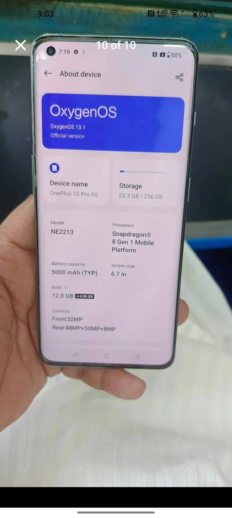 One Plus 10 Pro 2