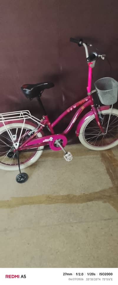Our generation/ American girl bicycle from UK. Hardly used. Like new
