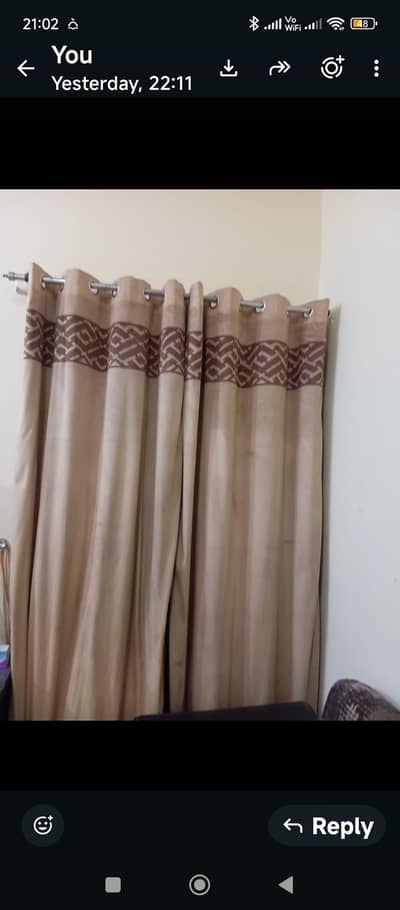 Curtains Skin Colour Fancy