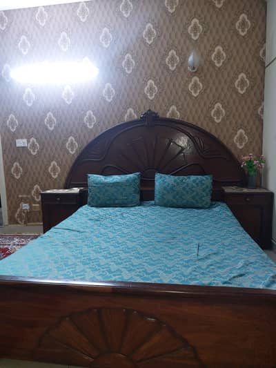 wooden king size bed for sale