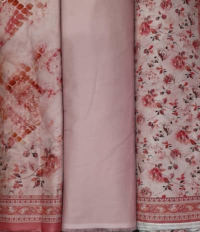 3 PCs unstitched women