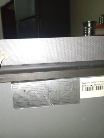 Haier HDF-285IG Inverter Deep Frezzer 10 CU FT / 1 year Used