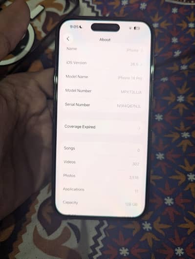 Iphone 14 pro JV 128gb 10 by 10