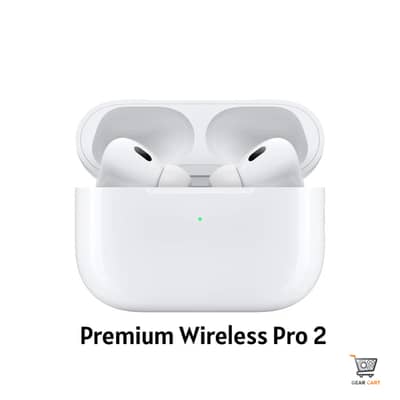 Premium Wireless TWS Pro 2 (USB-C Case & ANC)  - Brand New Sealed Pack