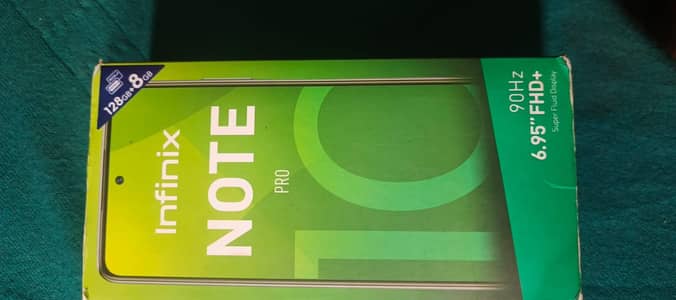 Infinix Note 10 Pro panel change hai