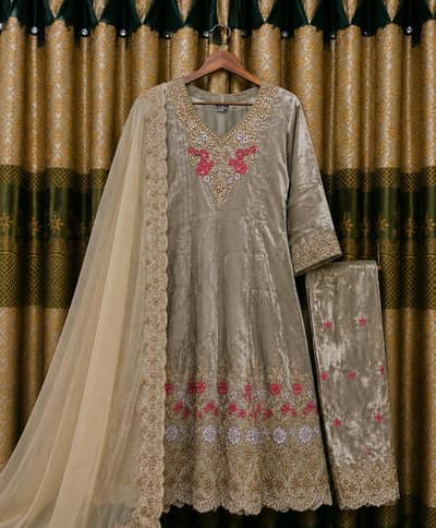3 piece frock