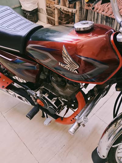 Honda cg 125 model 2023 urgent for sale ha