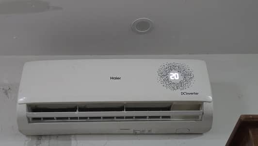 Haier 1 ton ac inverter Heat nd cool