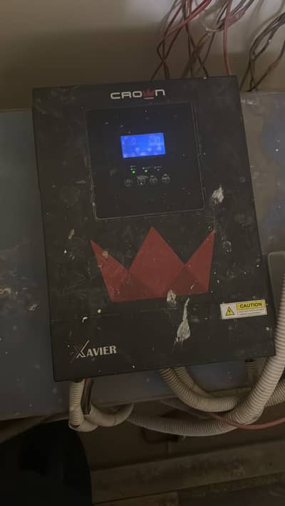 Crown 3kw inverter with 2 Battery