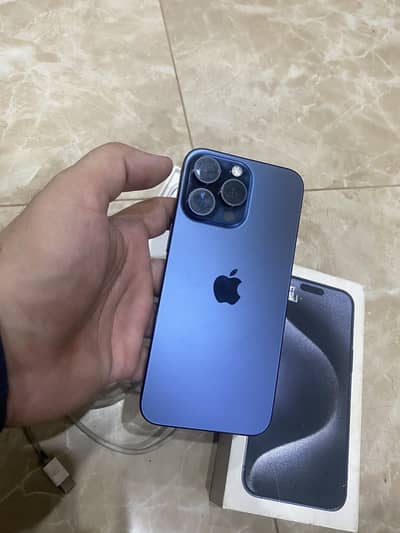 Apple iPhone 15 Pro Max HK physical dual sim PTA APPROVED 98% health