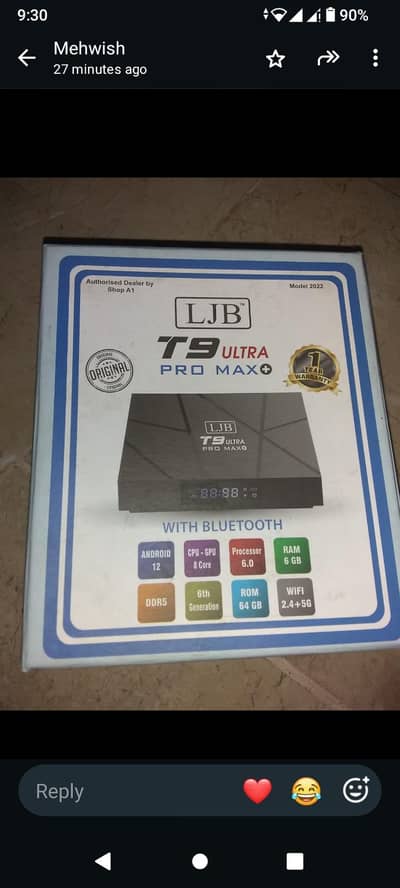 Android LJB T9 Ultra. Pro Max