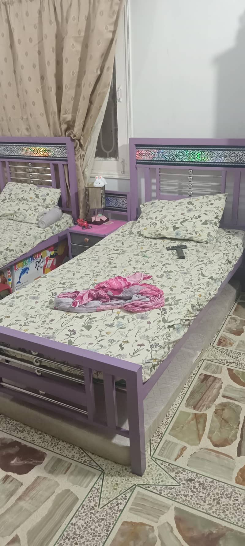 iron bed set 3