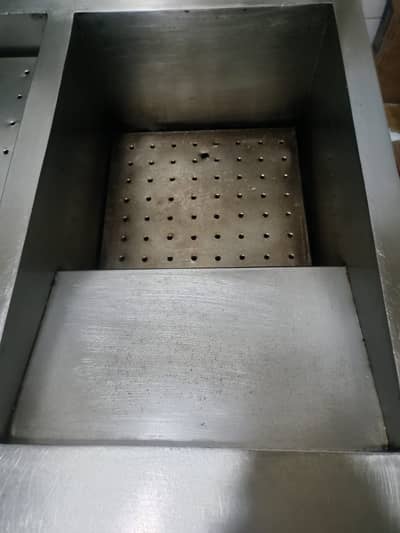Ss deep fryer commercial 24Ltr sizzling 16Ltr restaurant zinger fries